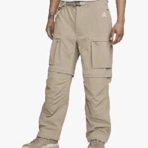 Nike ACG Smith Summit Convertible Cargo Pants Mens XL Khaki NWT FN0428 $195